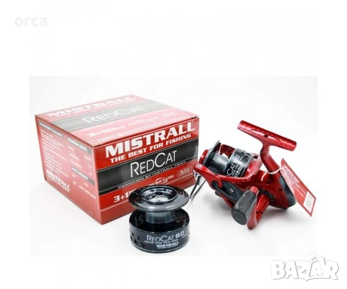 Макара Mistrall Red Cat 8000 за сом 3+1 лагера