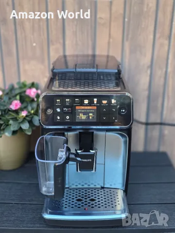 Philips Series 5400 LatteGo (модел EP5447/90), снимка 6 - Кафемашини - 56357156
