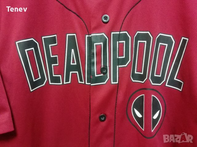 Marvel Deadpool Tacos #90 Baseball Jersey джърси тениска риза блуза бейзбол Марвъл , снимка 2 - Тениски - 41975883