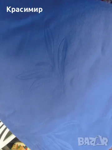 Памучна покривка в овална форма Жакардови маслинови клончета 👉156 х 200 см, снимка 9 - Покривки за маси - 48490495