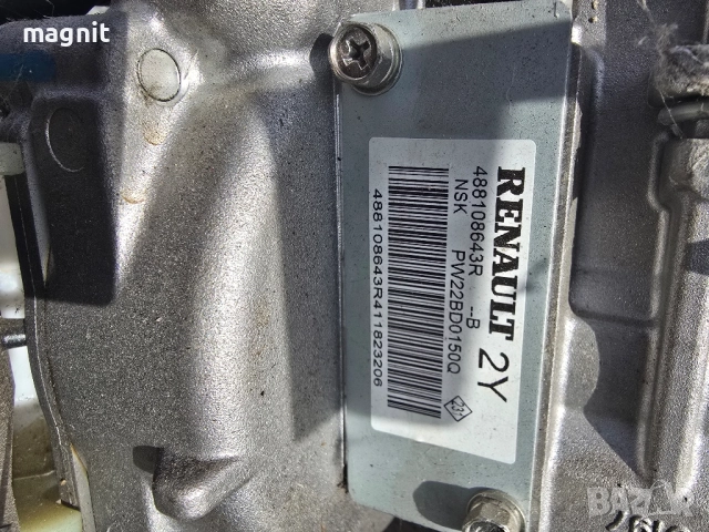 Мотор електрическа рейка Рено Mеган 3 488108643R 488108643, снимка 2 - Части - 52454040