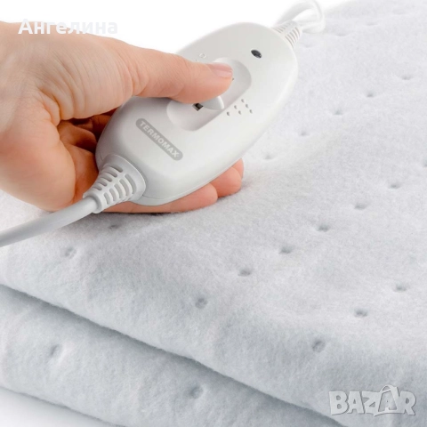 Затопляща постелка за легло Termomax TU1580S, 60W, 150х80, електрическа, полиестер, снимка 4 - Олекотени завивки и одеяла - 51564043