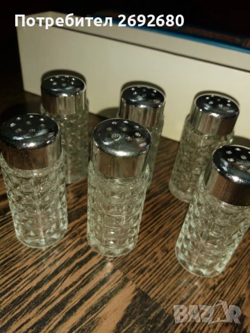 Нов комплект от 6бр. солници от времето на соца, снимка 1