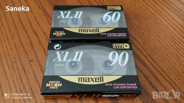 MAXELL XL II-60,90, снимка 1 - Аудио касети - 35841400