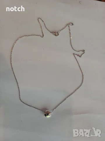 сребърно колие, снимка 4 - Колиета, медальони, синджири - 49972933