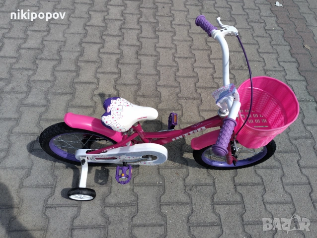 CROSS Велосипед 16" ULTRA LARISA розов, снимка 3 - Велосипеди - 53759444