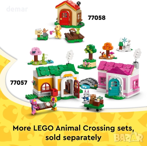 LEGO Animal Crossing Колекцията на музея на Блатерс, 543 части, 77056, снимка 9 - Конструктори - 51690515