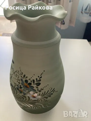 Керамична ваза, снимка 3 - Вази - 50114284