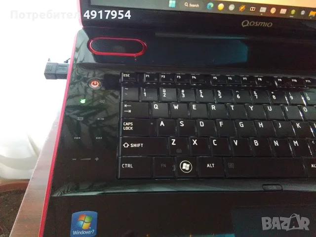 Лаптоп Toshiba Qosmio X505-Q887 18.4" | i7 | 8GB RAM | 256GB SSD | Като Нов! Ретро Екзотика, снимка 12 - Лаптопи за игри - 55963622