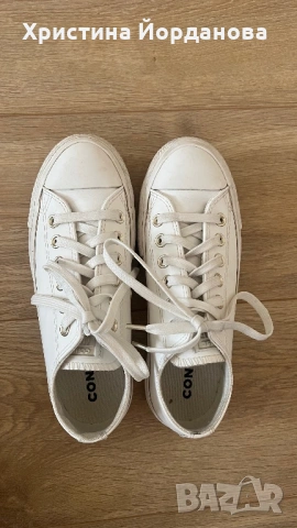 Converse Кецове 36,5 Бели Кожени