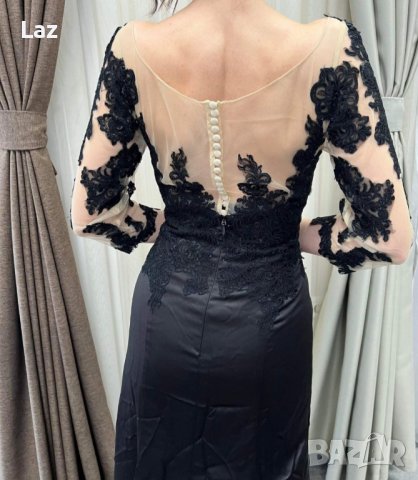 официална бална рокля в бордо или черно, снимка 2 - Рокли - 39852581