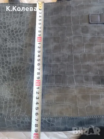 Нова кожена чанта Bpc Bonprix Collection, снимка 8 - Чанти - 47734853