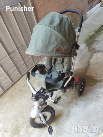 Триколка със сенник, снимка 4 - Детски велосипеди, триколки и коли - 51168431