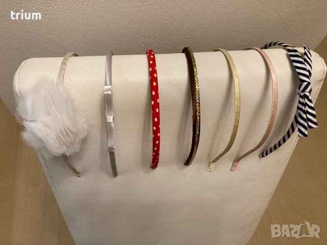 Красиви диадеми и ленти за коса , снимка 10 - Шноли, диадеми, ленти - 40108757