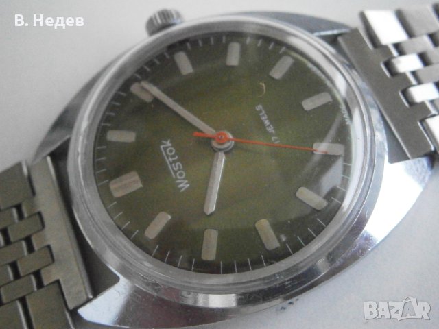 WOSTOK, made in USSR - командирска машина; рядък ЦБ, нов часовник!, снимка 3 - Мъжки - 37615164