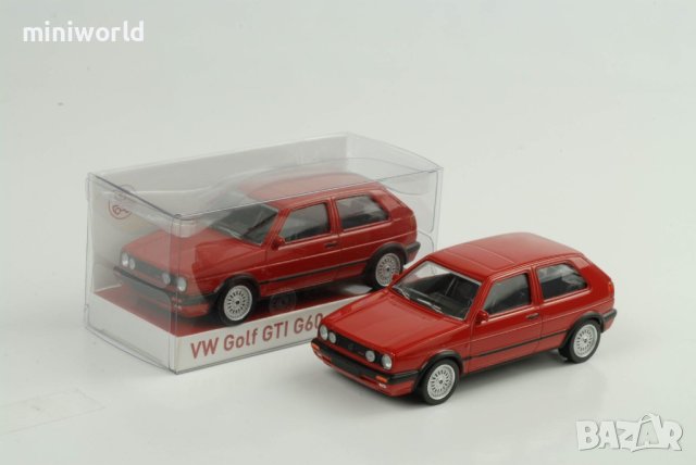 Volkswagen Golf Gti G60 1990 - мащаб 1:43 на Norev моделът е нов в кутийка, снимка 11 - Колекции - 41961427