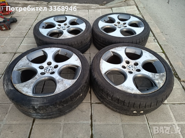Джанти VW DETROIT GTI 18" 5X112 с гуми Michelin 225/40/18, снимка 5 - Гуми и джанти - 52842474