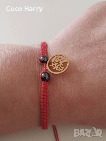 Комплект гривна и обеци, снимка 5 - Шноли, диадеми, ленти - 53116885