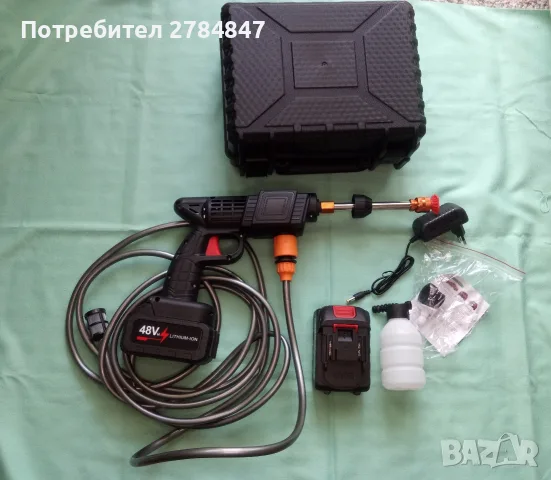 Акумулаторна водоструйка , снимка 3 - Парочистачки и Водоструйки - 56021920