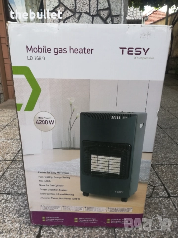 Газова печка Теси