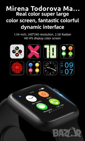 Смарт часовник за мъже,T900 Series 6, снимка 3 - Смарт часовници - 36042692