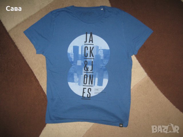 Тениски JACK&JONES  мъжки,Л-ХЛ, снимка 2 - Тениски - 42194501