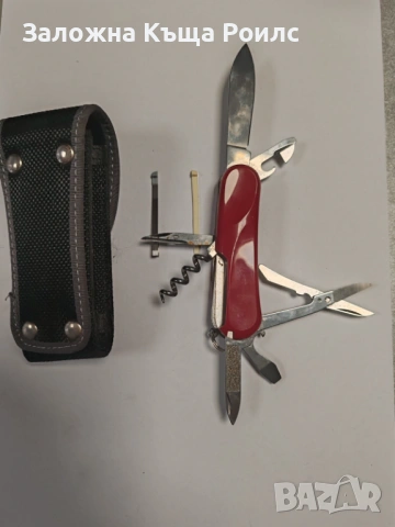 Швейцарско ножче с 9 функции – оригинален калъф, снимка 2 - Ножове - 53515275