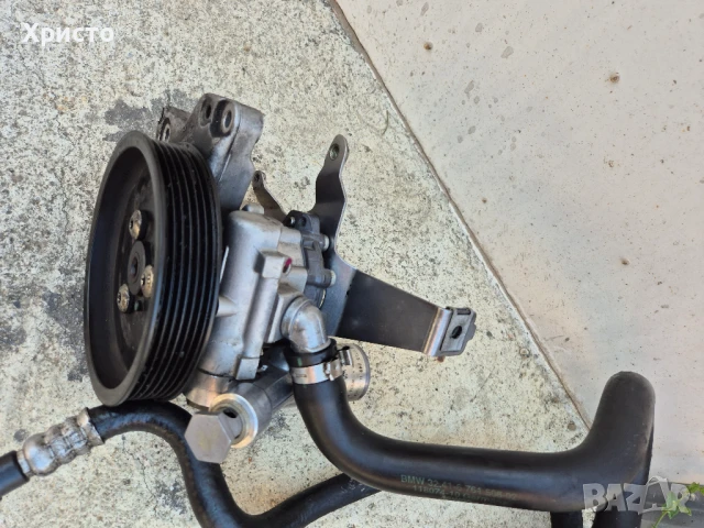 Хидравлична помпа активна рейка BMW E60 E61 E63 E64, снимка 2 - Части - 50564791