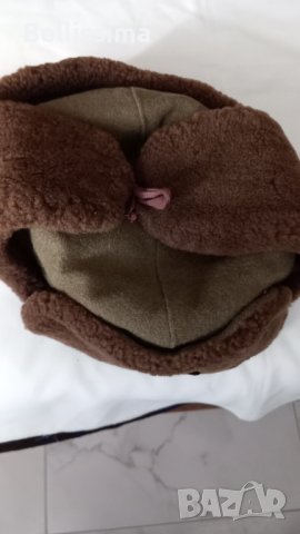 Войнишка шапка с лъвче, снимка 2 - Други ценни предмети - 39241204