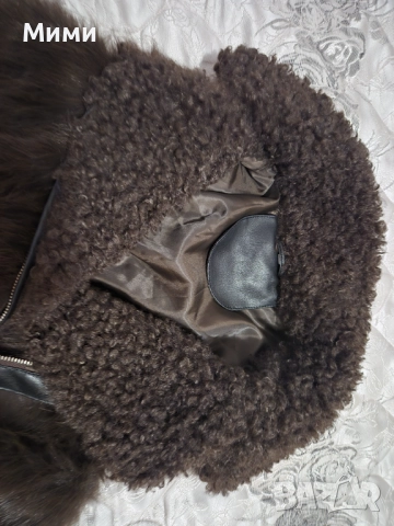 Нов топъл елек от еко кожа, снимка 3 - Елеци - 52673129