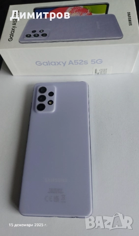 Samsung Galaxy A52s 5G 128/6GB, снимка 3 - Samsung - 52800676