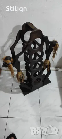 Ръчно изработена стойка за шишета, снимка 4 - Декорация за дома - 49131043