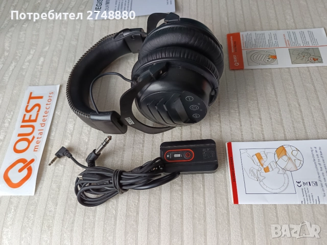 Продавам безжични слушалки за металотърсач , снимка 4 - Друга електроника - 51907992