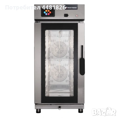 Конвектомат за 11 тави GN 1/1 със сензорен дисплей и 150 програми