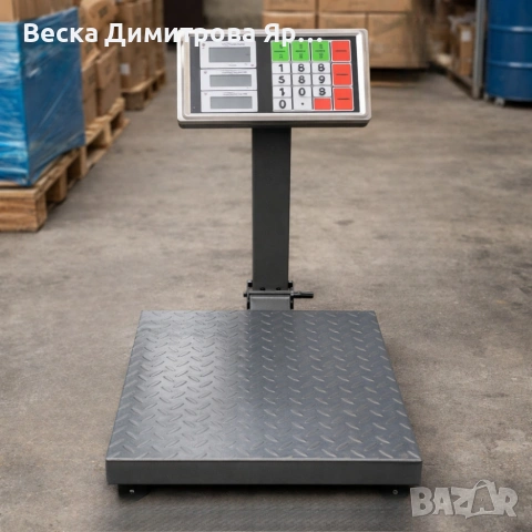 Сгъваем кантар до 1000кг - рифелова платформа, снимка 5 - Друга електроника - 53783276