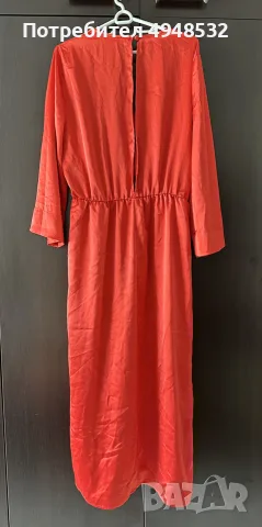 Сатенена рокля ZARA, снимка 2 - Рокли - 56061165