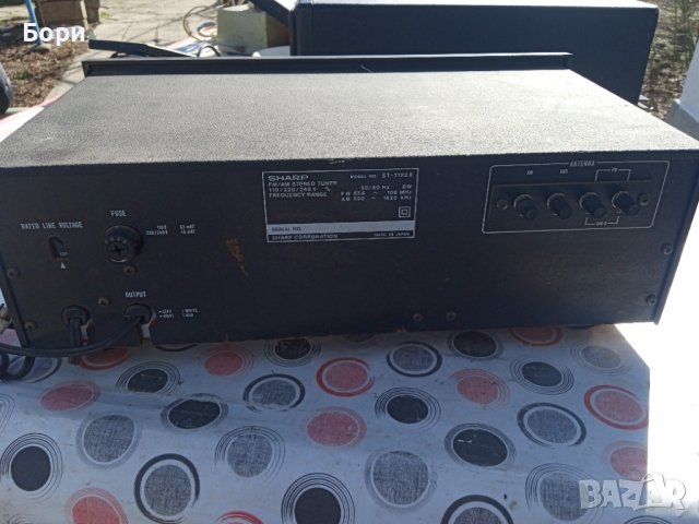 SHARP ST 1122X STEREO Тунер, снимка 7 - Радиокасетофони, транзистори - 39730622