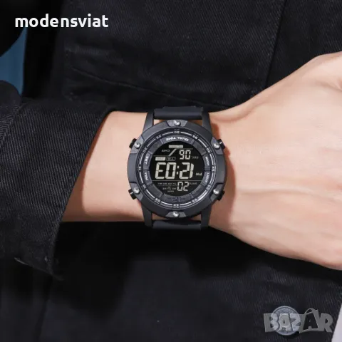 Мъжки водоустойчив часовник 10 бара, снимка 14 - Водоустойчиви - 47512830