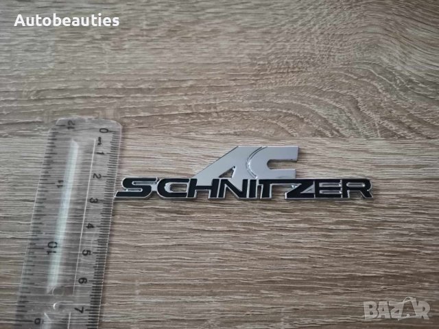 AC Schnitzer Шнитцер черни емблеми надписи, снимка 3 - Аксесоари и консумативи - 41465205