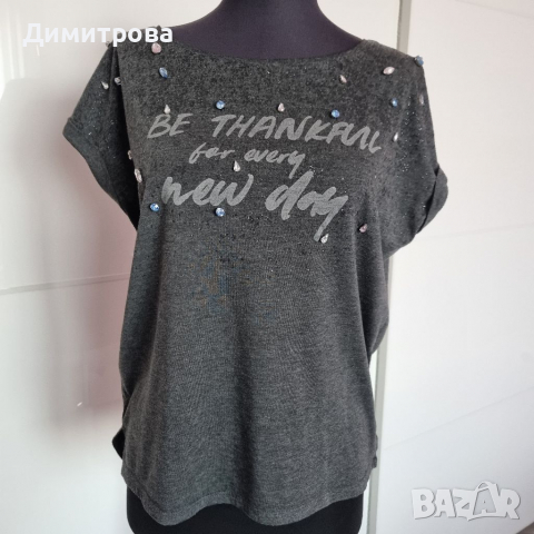 Дамска блуза Mohito с камъчета , снимка 1