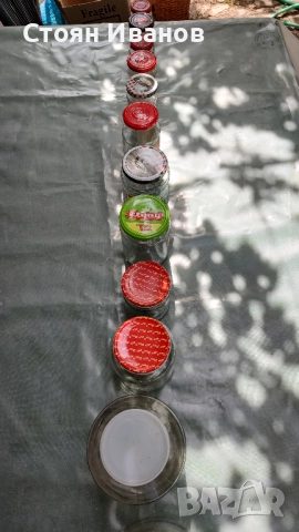 Стъклени буркани, всякакви форми и обеми от 130 милилитра до 3 литра, снимка 3 - Буркани, бутилки и капачки - 51632150