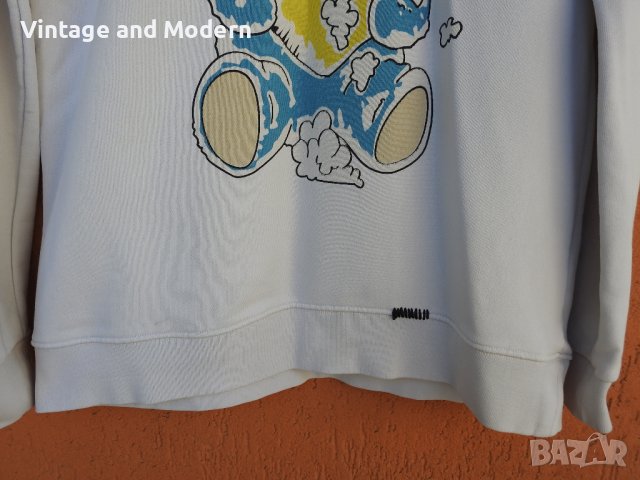 AMIRI ватирана блуза фланела суитшърт пуловер фанела (М) , снимка 3 - Блузи - 41711913