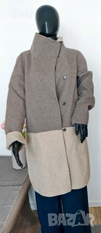 Max Mara Original Size L-XL 100%.Вълна, снимка 5 - Палта, манта - 53743341