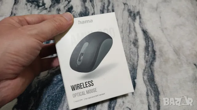 Безжична мишка Hama, снимка 2 - Клавиатури и мишки - 47284114