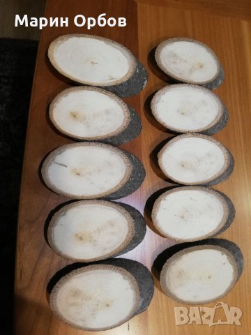 Дървени шайби , снимка 2 - Пана - 35778133