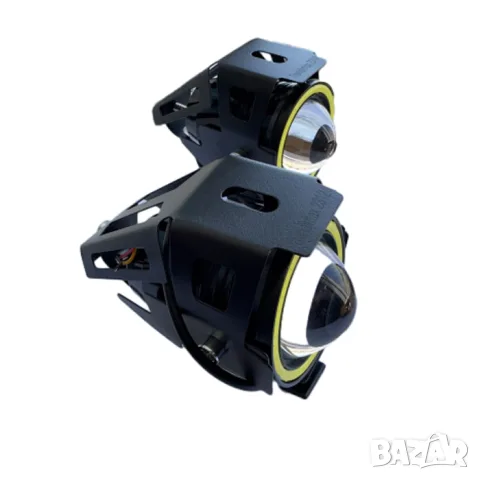 Комплект LED халогени за мотоциклет 12–24 V, снимка 5 - Аксесоари и консумативи - 55864073
