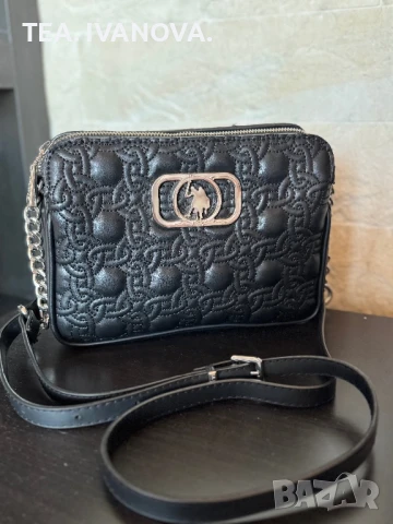 Дамска чанта U.S. Polo с дълга дръжка