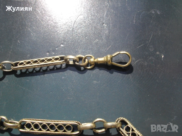 СТАР КЮСТЕК ЗА ДЖОБЕН ЧАСОВНИК , снимка 3 - Антикварни и старинни предмети - 51451795