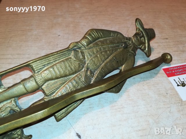 мед/месинг-закачалки мъж/жена 2бр от германия 2809211817, снимка 12 - Антикварни и старинни предмети - 34283743