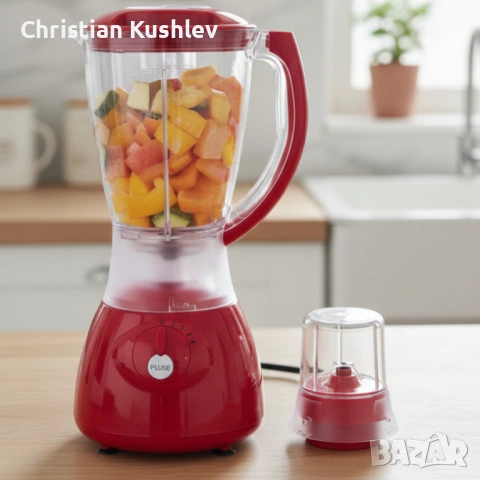 Електрически блендер Homelux HY-Y44 с мелничка – мощен и практичен, снимка 2 - Други - 53275368